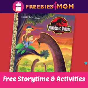 Free Jurassic Park Little Golden Book Storytime 