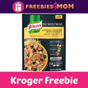 Free Knorr One Skillet Meal at Kroger