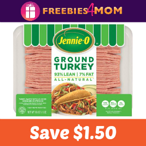 Save $1.50 on any Jennie-O Ground Turkey