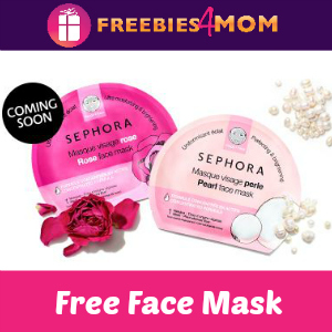 Free Sephora Face Mask In-Stores 7/27-29