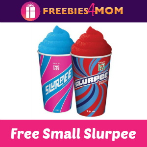 Free Small Slurpee at 7-Eleven July 11