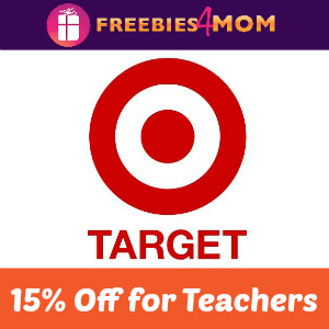 Teachers Get 15% off at Target July 13-20