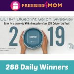 *Expired* Sweeps Behr Blueprint Gallon Giveaway - Freebies 4 Mom