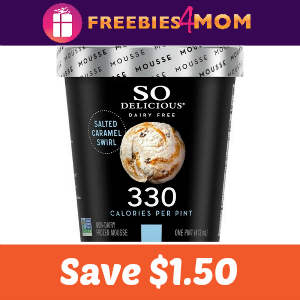 $1.50 Off So Delicious Dairy Free Frozen Mousse