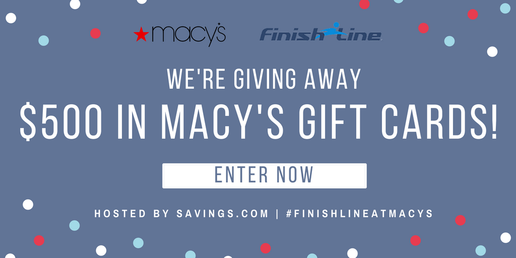 Macy's Finish Line Giveaway