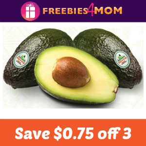 Save $0.75 On Three Avocados From Mexico