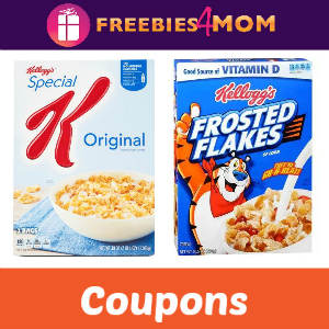 Save on Kellogg's Special K or Frosted Flakes