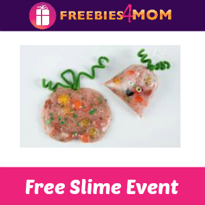 Free Fall Slime Event at Michaels Sept. 15