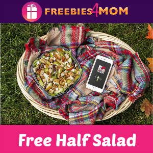 Free Wendy's 1/2 Sized Harvest Chicken Salad 