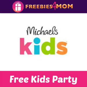 Free Michaels Kids Party Oct. 6