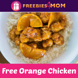 Free Orange Chicken at Pei Wei (w/purchase)