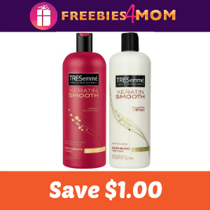Coupon: Save $1.00 on any TRESemme Pro Collection 