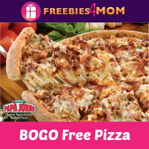 Papa John's BOGO Free Pizza
