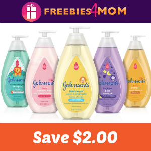 Coupon: Save $2.00 on one Johnson's Product