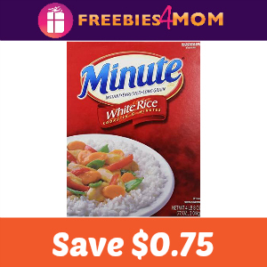 Coupon: Save $0.75 on one Minute Instant Rice