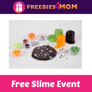 Free Spooky Slime Event at Michaels Oct. 13