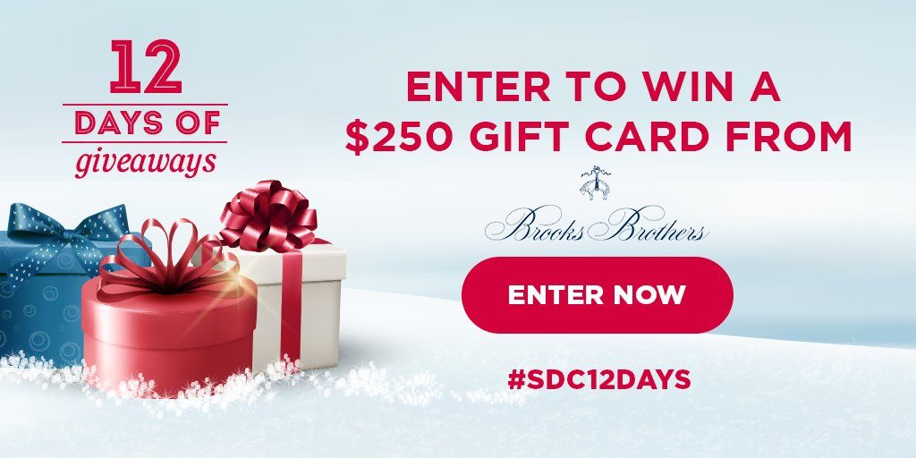 *Expired* $250 Brooks Brothers 1-Day Giveaway - Freebies 4 Mom