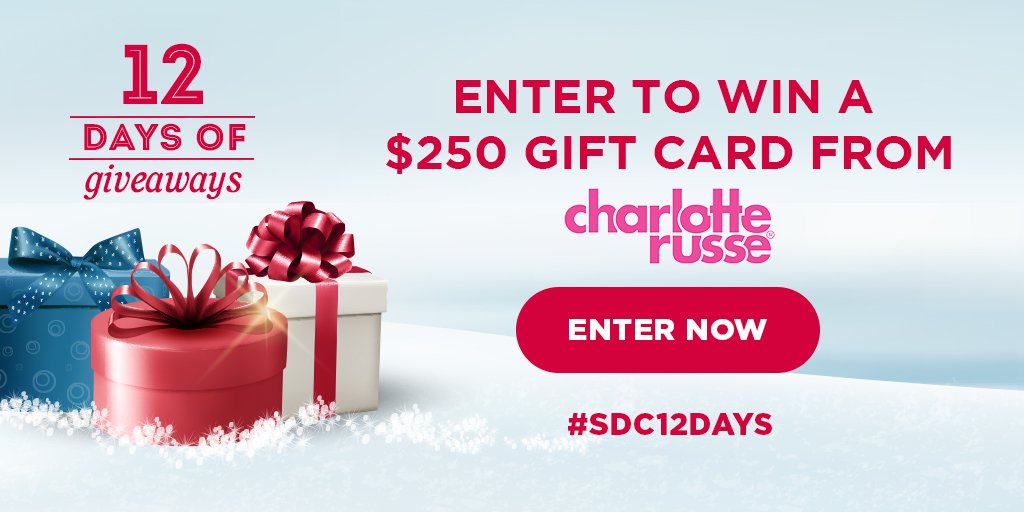 $250 Charlotte Russe 1-Day Giveaway