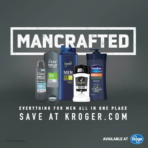 Mancrafted Unilever Men's Personal Care Products at Kroger