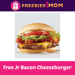 Free Jr Bacon Cheeseburger at Wendy's