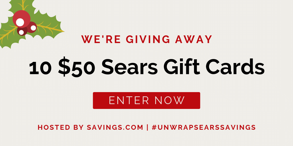 Sears Gift Card Giveaway