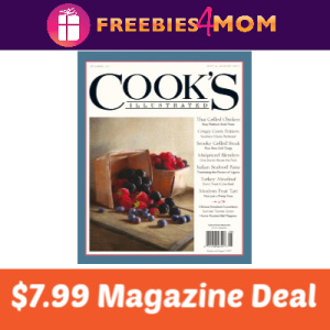 Magazine Deal: Cook's Illustrated $7.99
