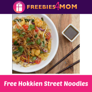 Free Hokkien Street Noodles at P.F. Chang's