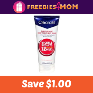 Coupon: Save $1.00 on Clearasil Acne Product