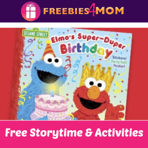 Free Elmo's Super-Duper Birthday Storytime