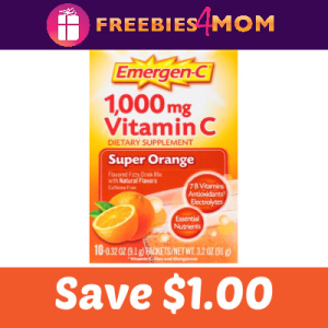 Coupon: Save $1.00 on Emergen-C