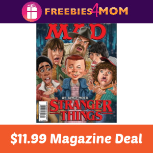 Magazine Deal: MAD $11.99