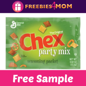 Free Sample Chex Party Mix Seasoning Packet