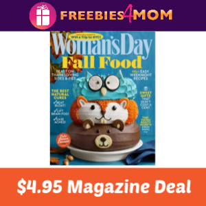 Magazine Deal: Woman's Day $4.95
