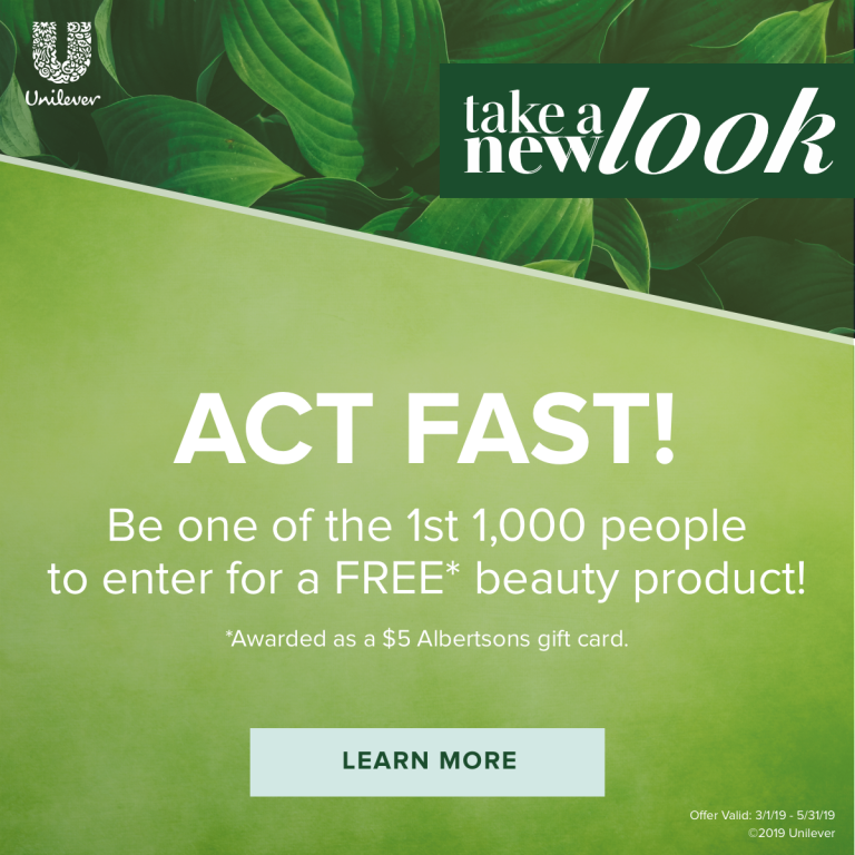 *Expired* Take a New Look at Randalls Spring Sweepstakes & Deal