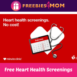 Free Heart Health Screening at Minute Clinic