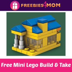 Free Lego Mini Build & Take at Barnes & Noble