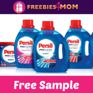 Free Sample Persil Detergent
