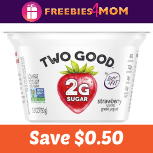 Coupon: Save $0.50 on Two Good Greek Yogurt