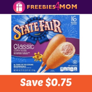 Coupon: Save $0.75 on State Fair Corn Dogs