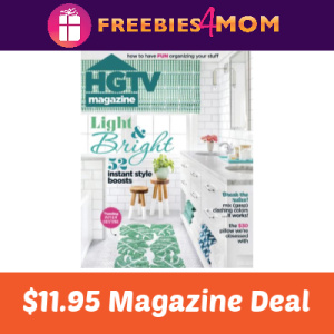 Magazine Deal: HGTV $11.95