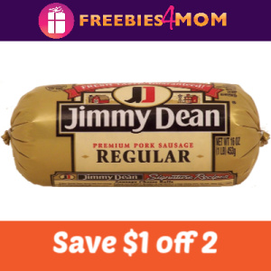 Save $1/2 Jimmy Dean Sausage Products
