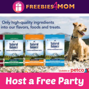 Free Natural Balance Pet Food House Party