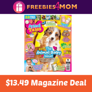 Magazine Deal: Animal Tales $13.49