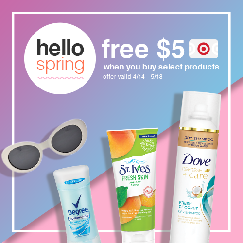 Target Hello Spring Beauty and Haircare Deal