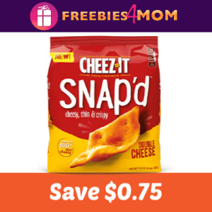Coupon: Save $0.75 on Cheez-It Snap'd