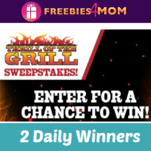 Sweeps Kroger Thrill of the Grill