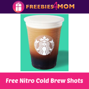 Free Nitro Cold Brew Shots at Starbucks 8/2