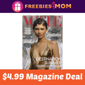 Magazine Deal: Vogue $4.99