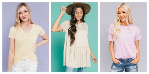 BOGO Free Tops (Up to $30 Value)