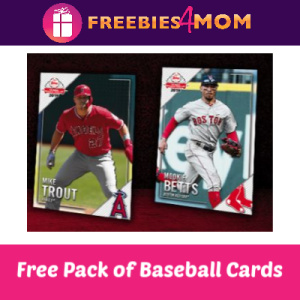 Free Pack of Topps Baseball Cards Aug. 10